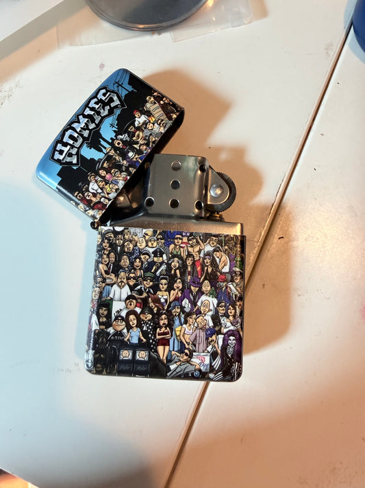 Custom "Homies" Art Refillable Windproof Lighter
