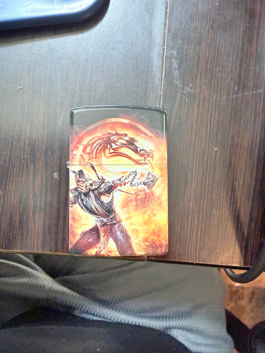 Mortal Kombat Scorpion and Subzero lighter