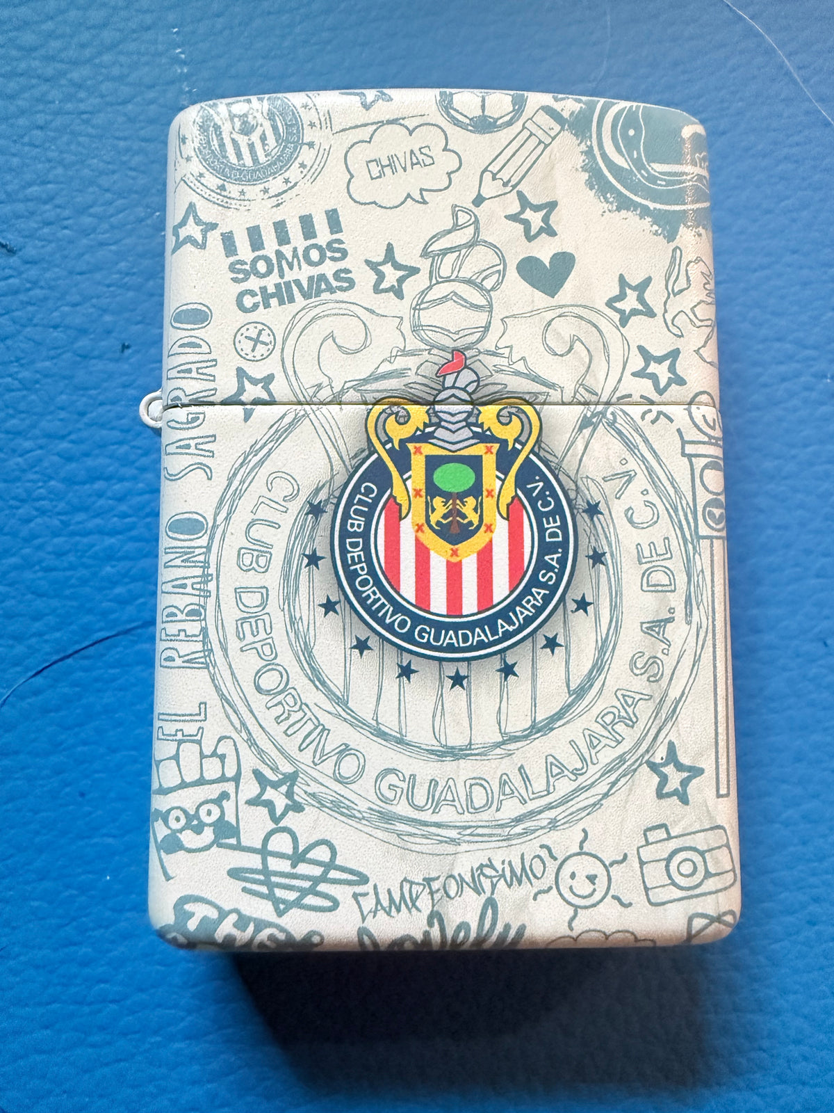 Custom Liga MX Metal Flip-Top Lighters | Fan Collection